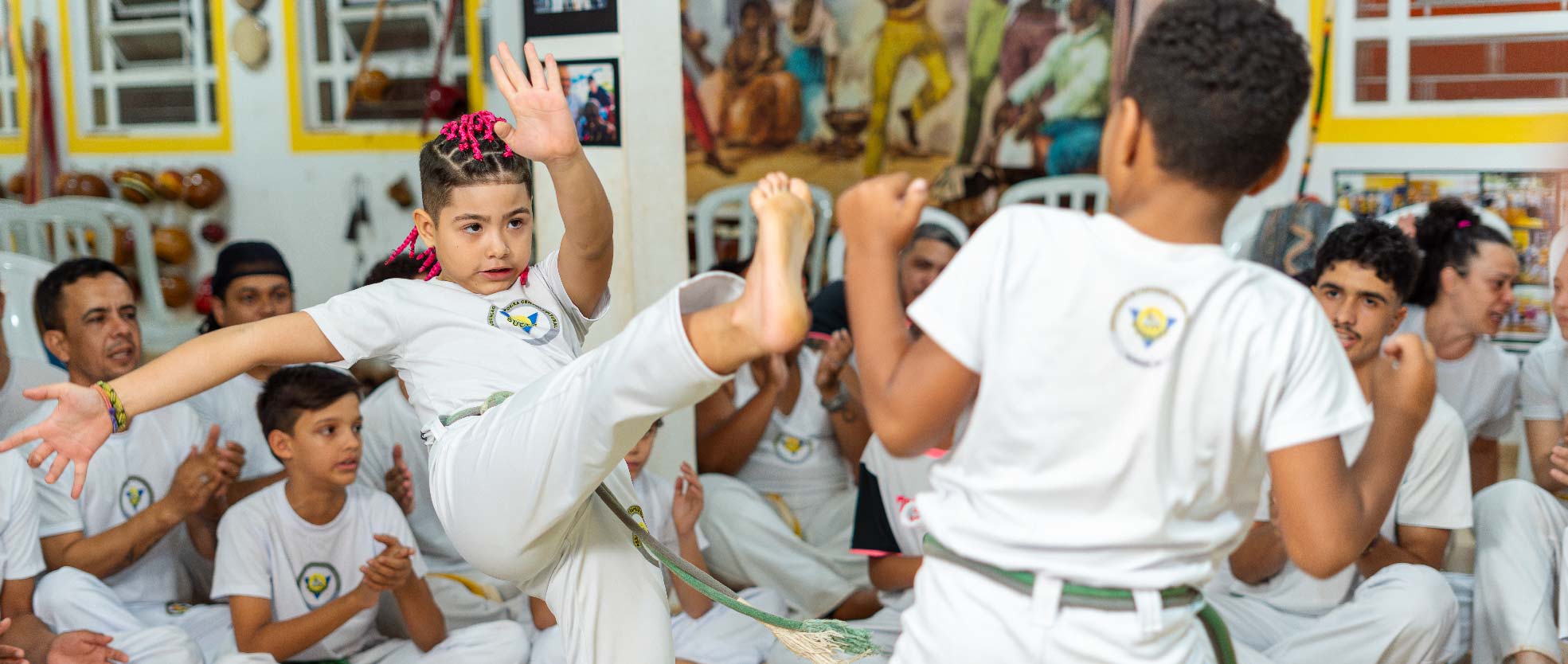 Centro Cultural Sucena abre matrículas para aulas de capoeira e danças afro-brasileiras